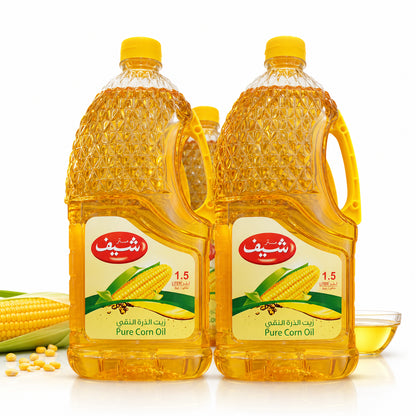 زيت ذرة مستر شيف 1.5 لتر