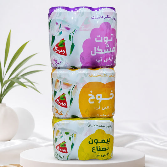 الربيع ايس تى نكهات مختلفة  ٣٢٠ باكيت 6 حبات