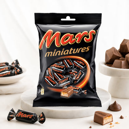 miniatures - Mars - شوكولاتة مارس اكياس صغيرة 150جم هولندي