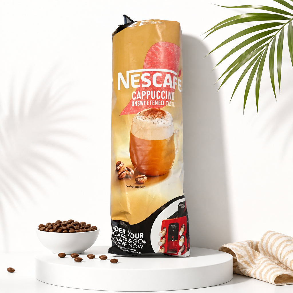 Cappuccino - Nescafé مزيج قهوة نسكافيه جولد كابتشينو غير مُحلى- فى 8 اكواب