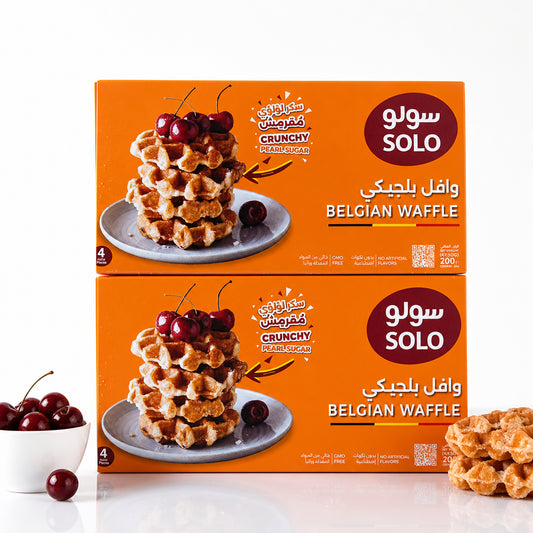 وافل بلجيكي 6 باكيت 24 قطعة دينار