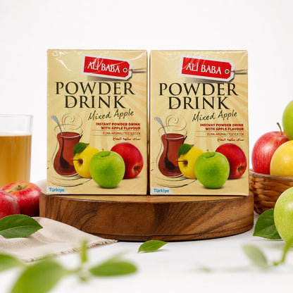 شاي بنكهه التفاح  10حبات الوزن 200جرام تركي