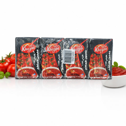 معجون طماطم - Tomato Paste - Khazan - باكيت ٨ حبه