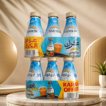 حليب مبخر ابو قوس الحجم الكبير