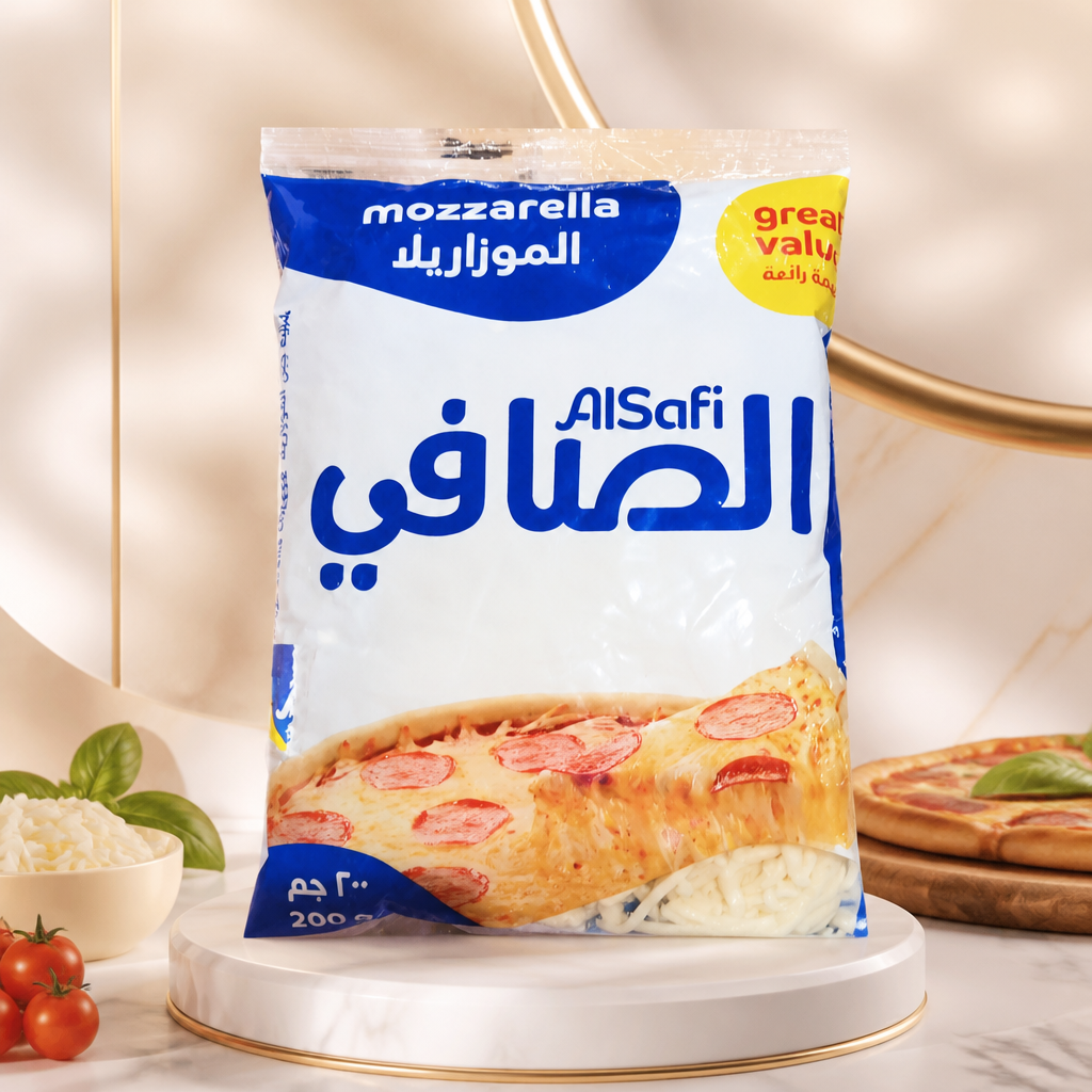 موزاريلا الصافي 200 جرام 4 حبات دينار