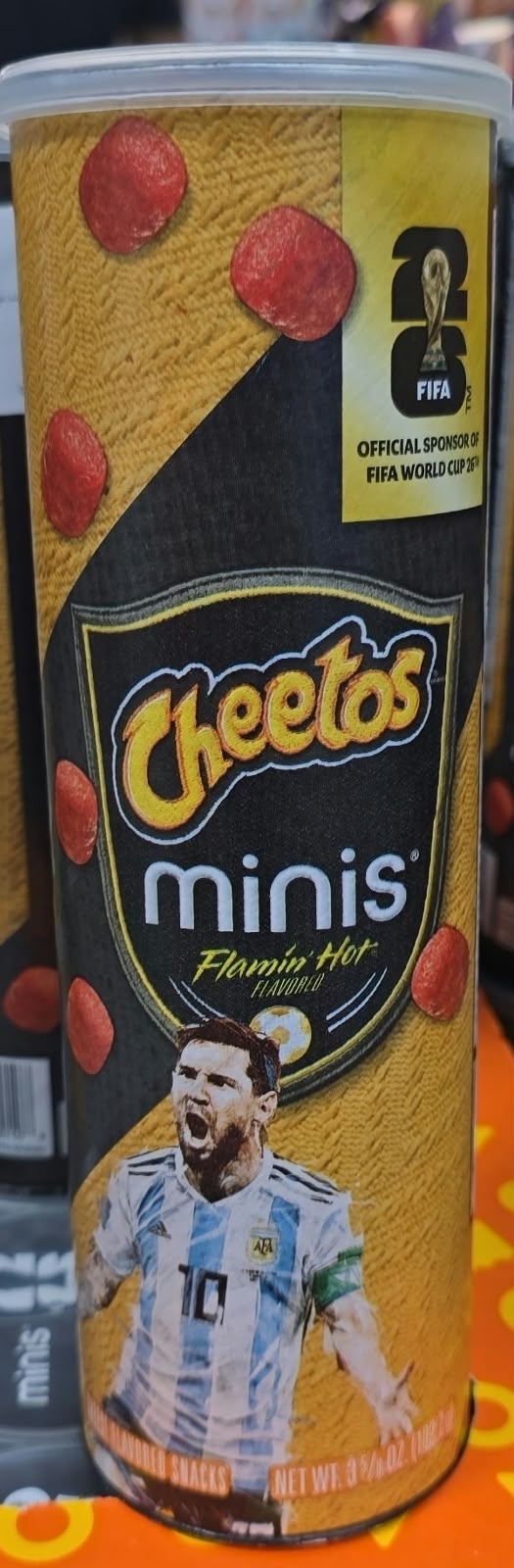 minis - Cheetos - اشيتوس حار نار مينيز مقرمشات بنكهة الجبن 102.7